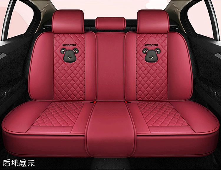 เบาะหลัง Enjoy แดง